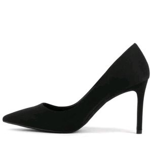 Jeffrey Campbell Black Pelara Pointed Stiletto Pointed Pumps Heels Womens 9.5